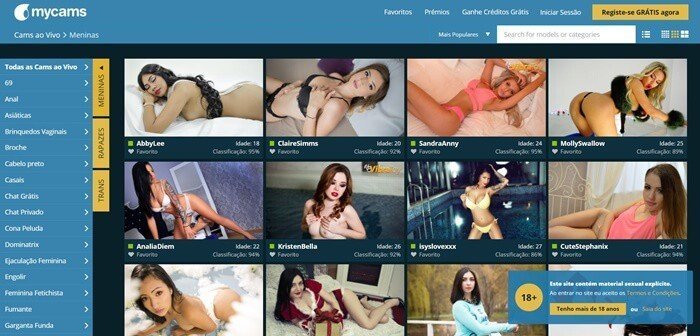 Mycams : site chat video por cam