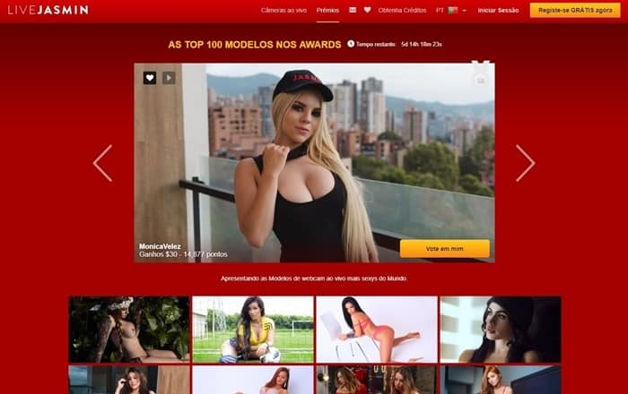 top 100 modelos no livejasmin
