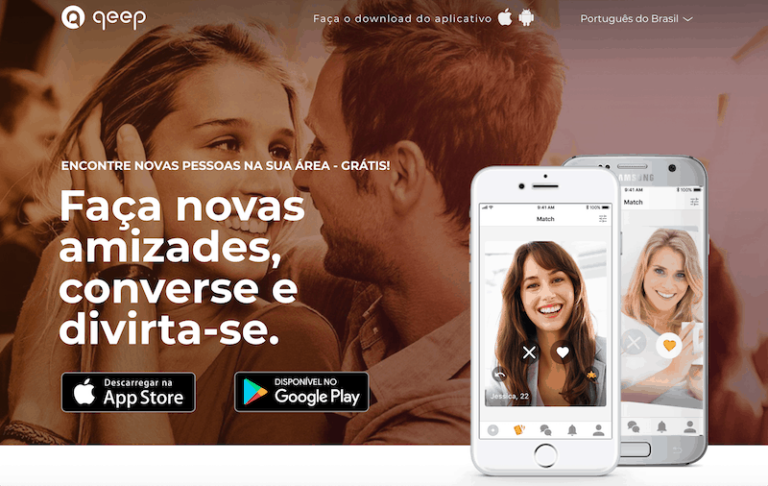 como funciona o aplicativo de encontros qeep